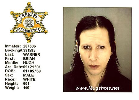 MARILYN MANSON PICTURES WITHOUT MAKEUP