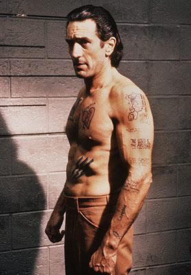 Shirtless Robert De Niro Ripped as Max Cady in Cape Fear