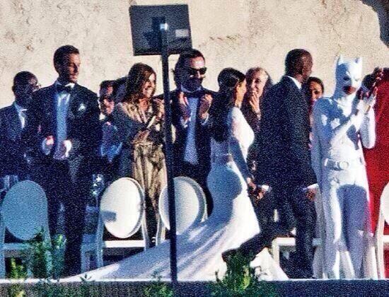 Jaden  Smith standing at Kim Kanye Wedding