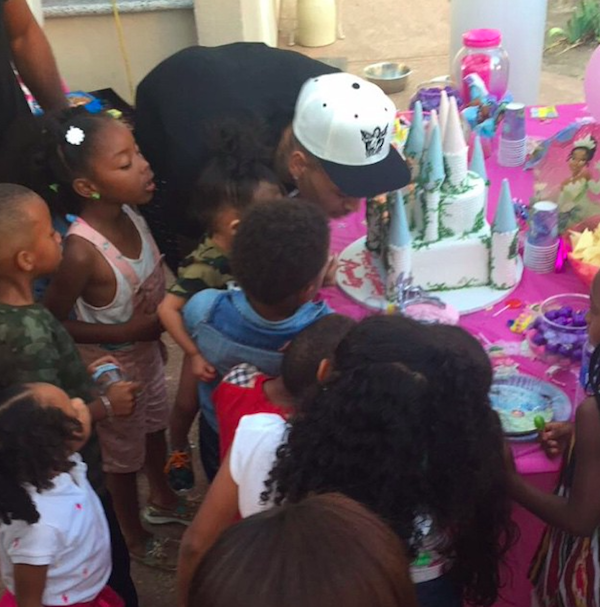 Chris Brown Royalty 1st Birthday Pics - 23JUN2015 - 02