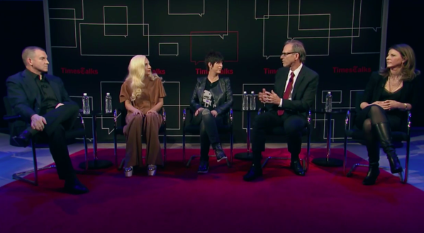 Gaga NY Times Talks panel discussion - 12DEC2015