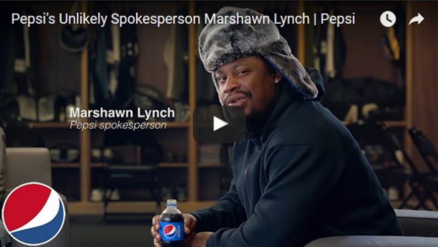 Marshawn Lynch Pepsi Commercial