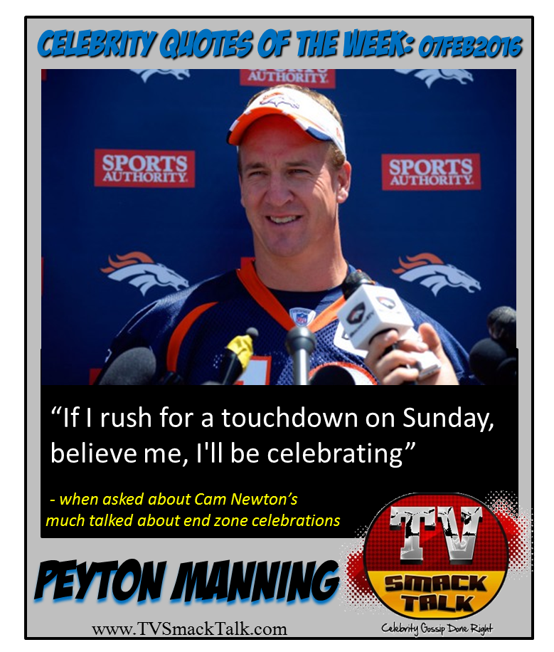 Peyton Manning - 07FEB2016