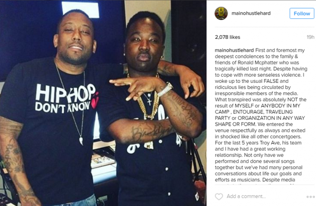 Maino and Troy Ave