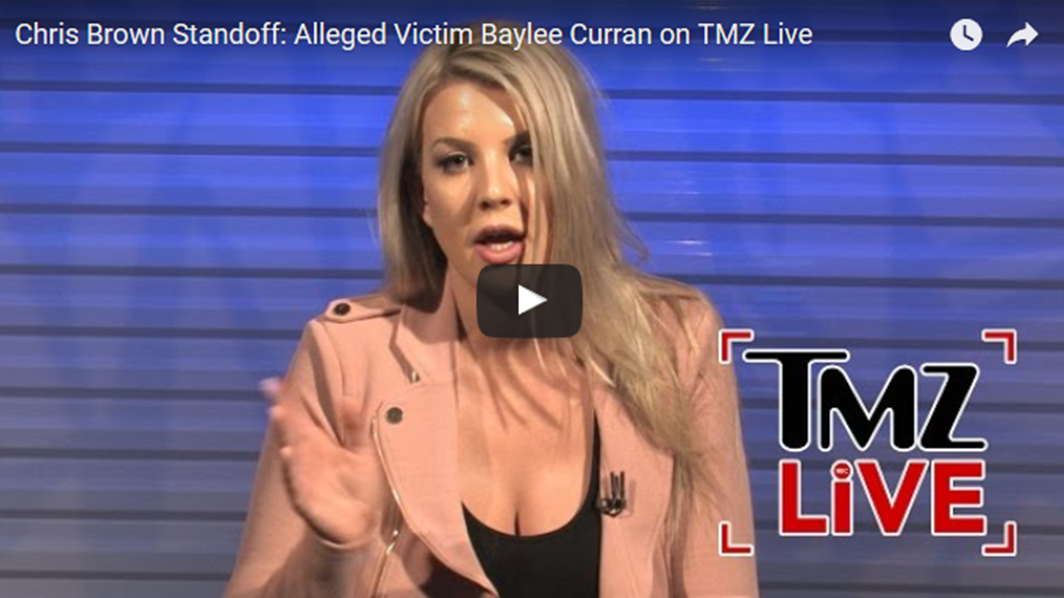 Baylee Curran TMZ Live